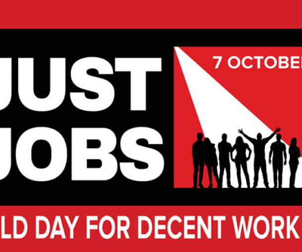 7 Οκτώβρη: Παγκόσμια Ημέρα για την Aξιοπρεπή Eργασία